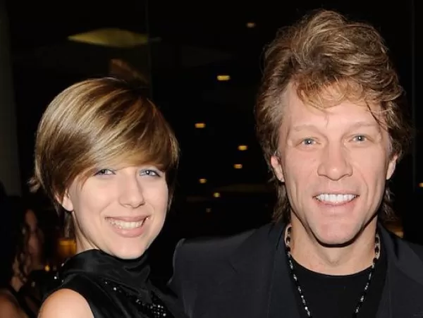 Stefani and John Bon Jovi